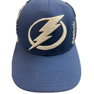 Reebok Tampa Bay Lightning NHL Hat Adjustable Cap Center Ice Collection